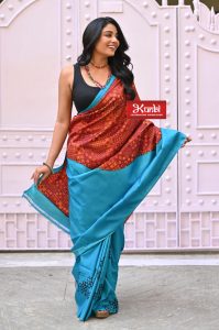 Bishnupuri Silk Saree